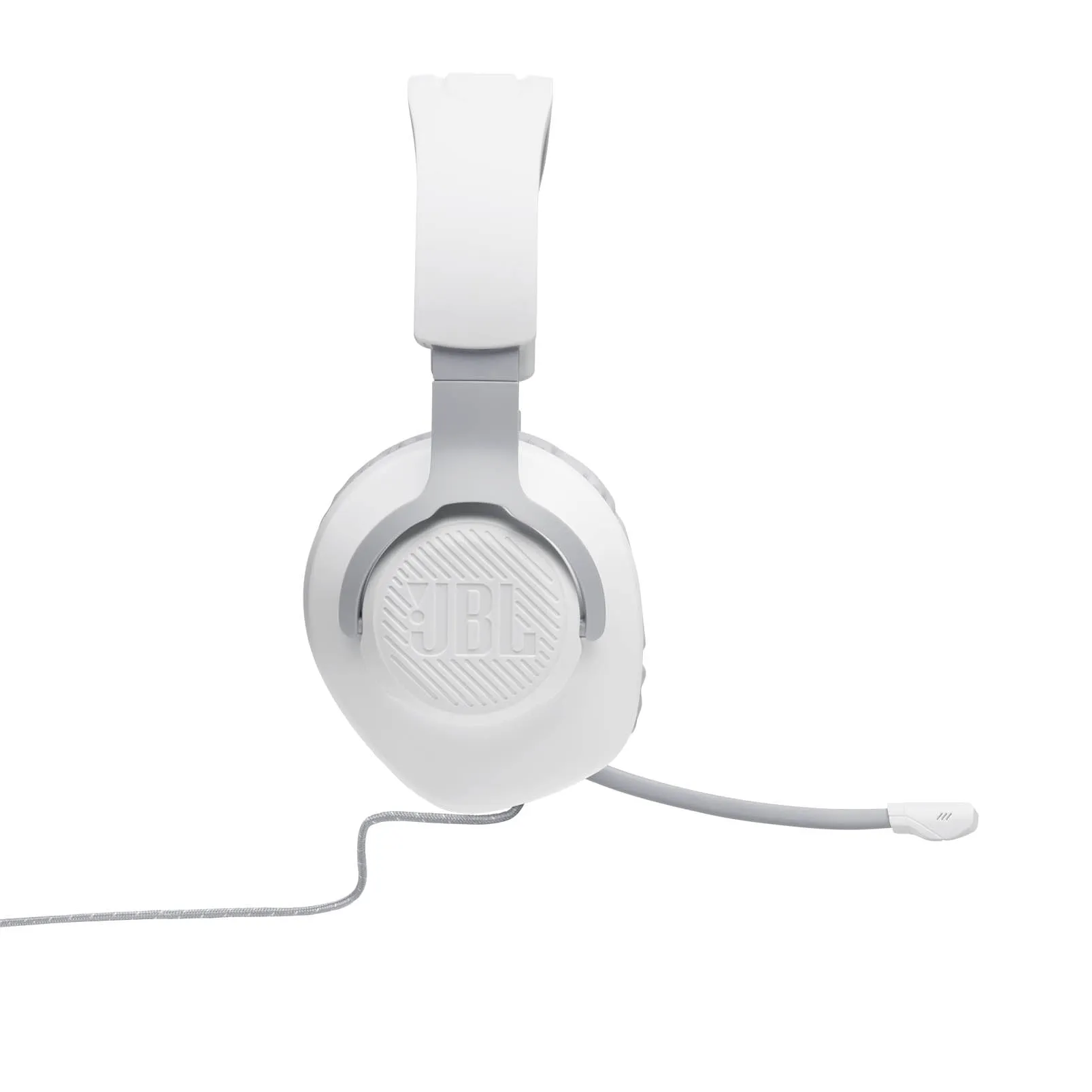 JBL Quantum 100 Wired Over-Ear Gaming Headset W/ Mic - White