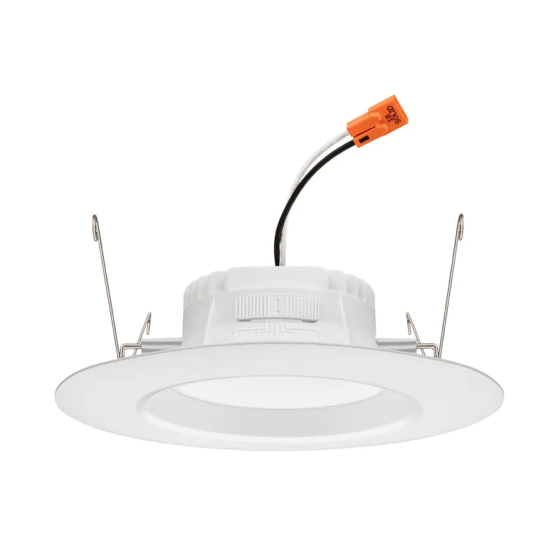 Juno Contractor Select RB56S SWW5 RetroBasics 5"/6" Switchable White LED Smooth Trim Kit