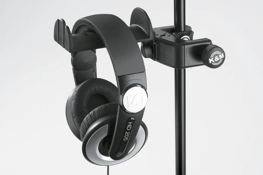 K&M Headphone holder with table clamp - black