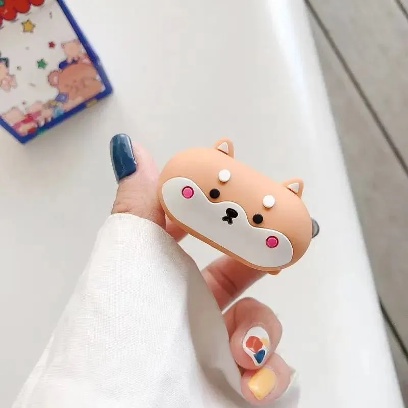 Kawaii Cartoon Corgi AirPods Case