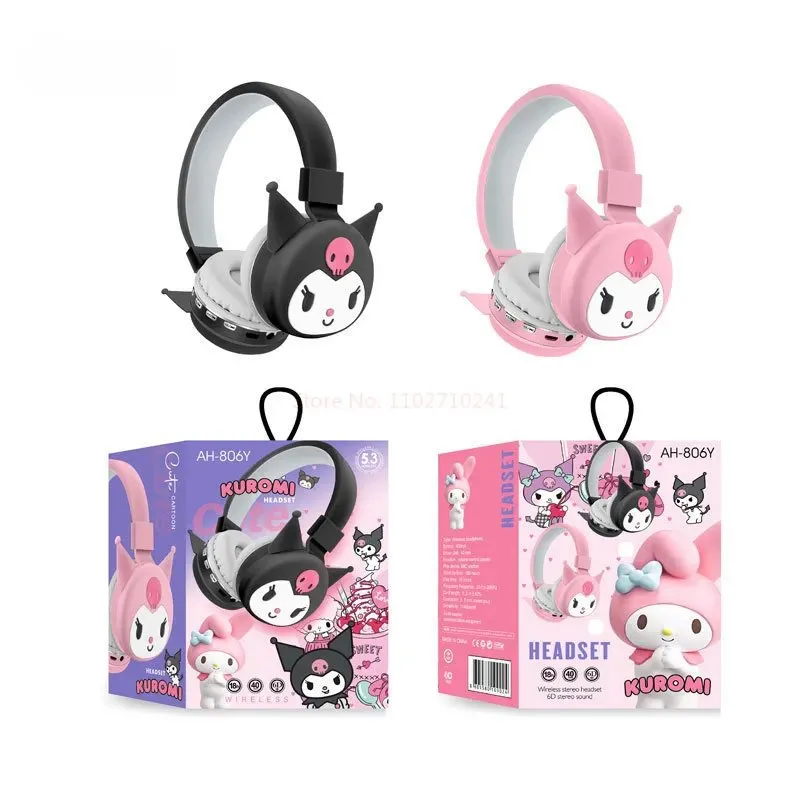 Kawaii Kuromi Headphones