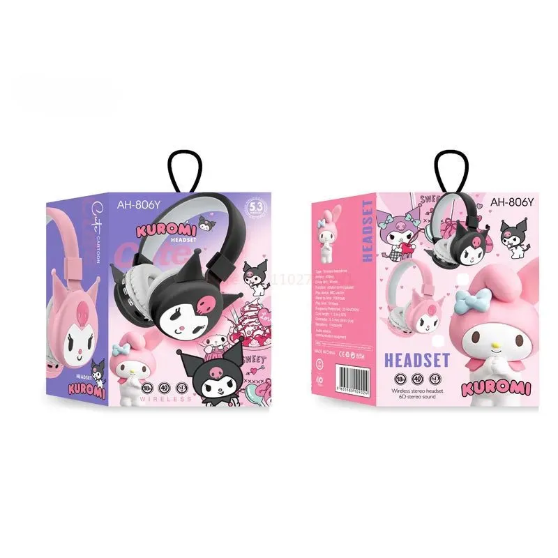 Kawaii Kuromi Headphones
