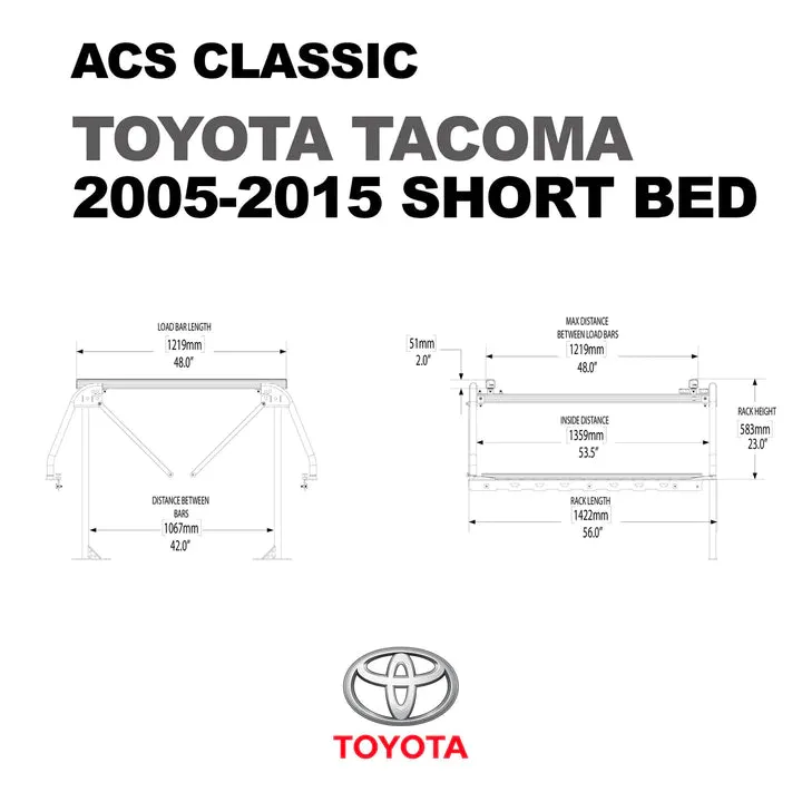 Leitner Classic Active Cargo System For Tacoma (2005-2023)