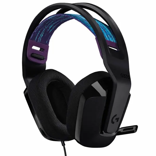 Logitech G335 Wired Gaming Headset - Black