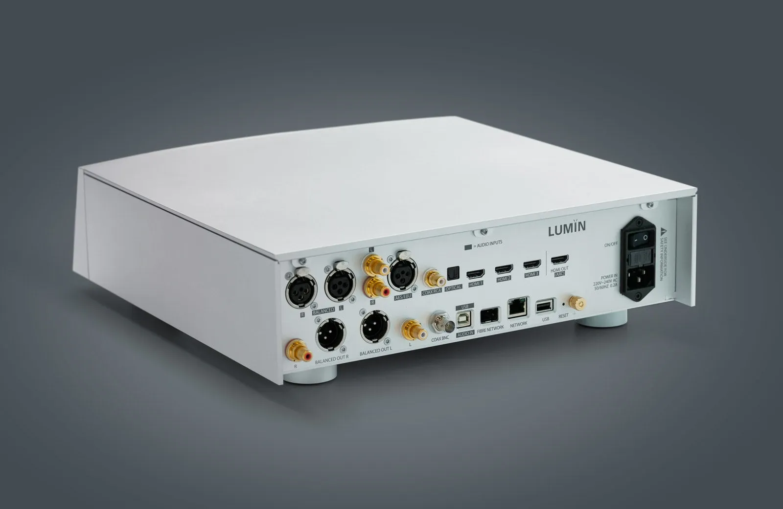 Lumin P1 Pre-amp A-V hub/Streamer/ Renderer with DAC bypass