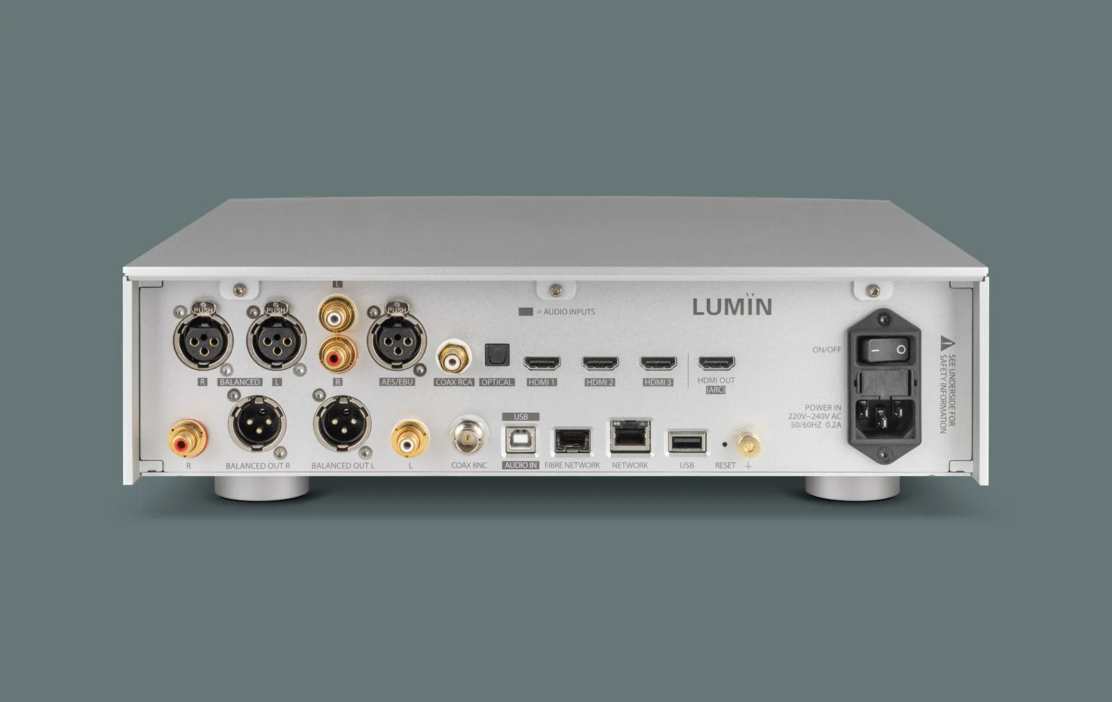 Lumin P1 Pre-amp A-V hub/Streamer/ Renderer with DAC bypass