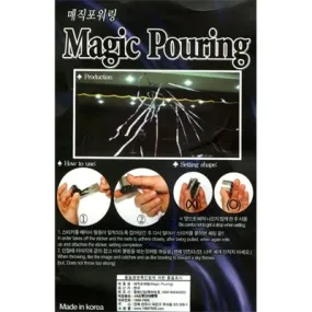 Magic Pour Streamer (8p(7roll)/1pack Silver ) by JL Magic