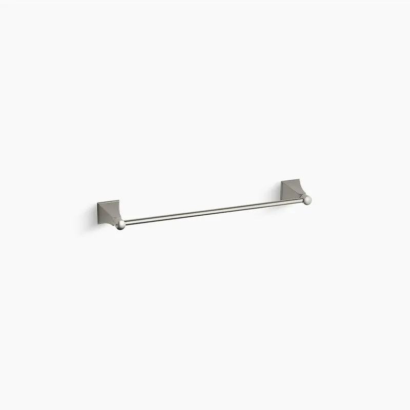 Memoirs Stately 18" Towel Bar in Vibrant Brushed Nickel