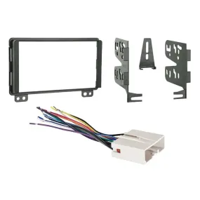 Metra 95-5026 Double DIN Stereo Dash Kit Combo for Select 2004-06 Ford