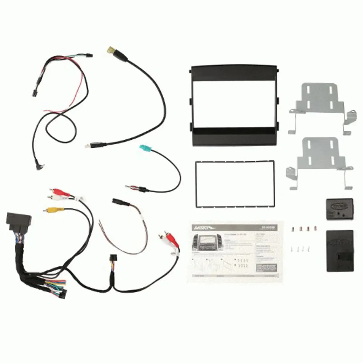 Metra 95-9609B Double DIN Dash Kit for Select 2011-2016 Porsche Cayenne 958 Vehicles