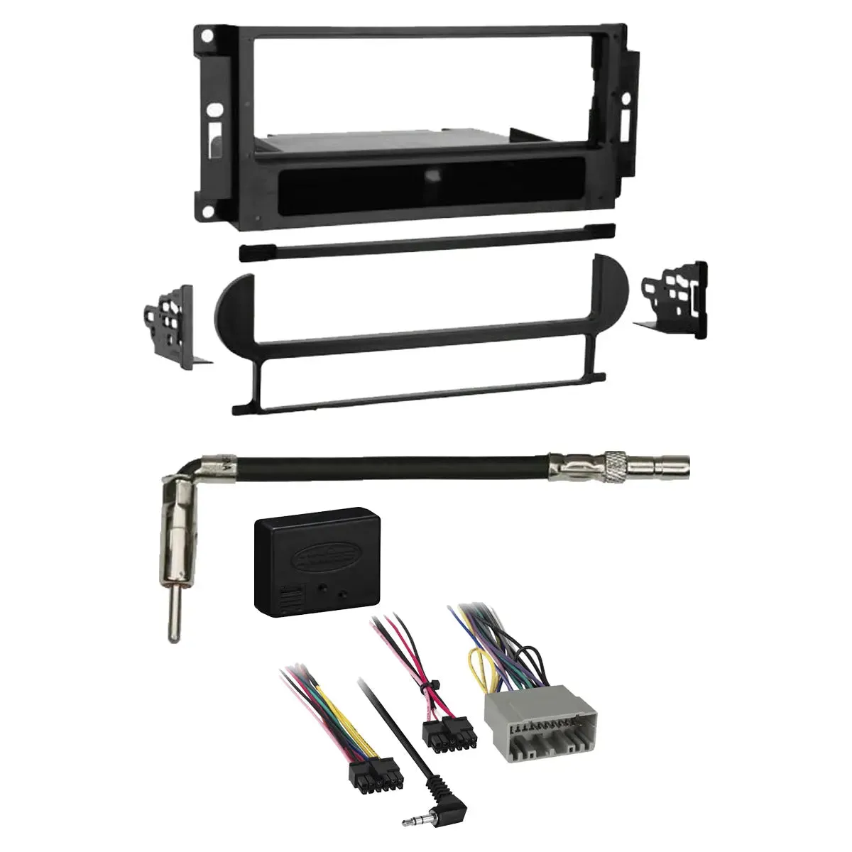 Metra 99-6507 Single DIN Dash Kit for Dodge Ram w/ Wiring Harness & Antenna Adapter