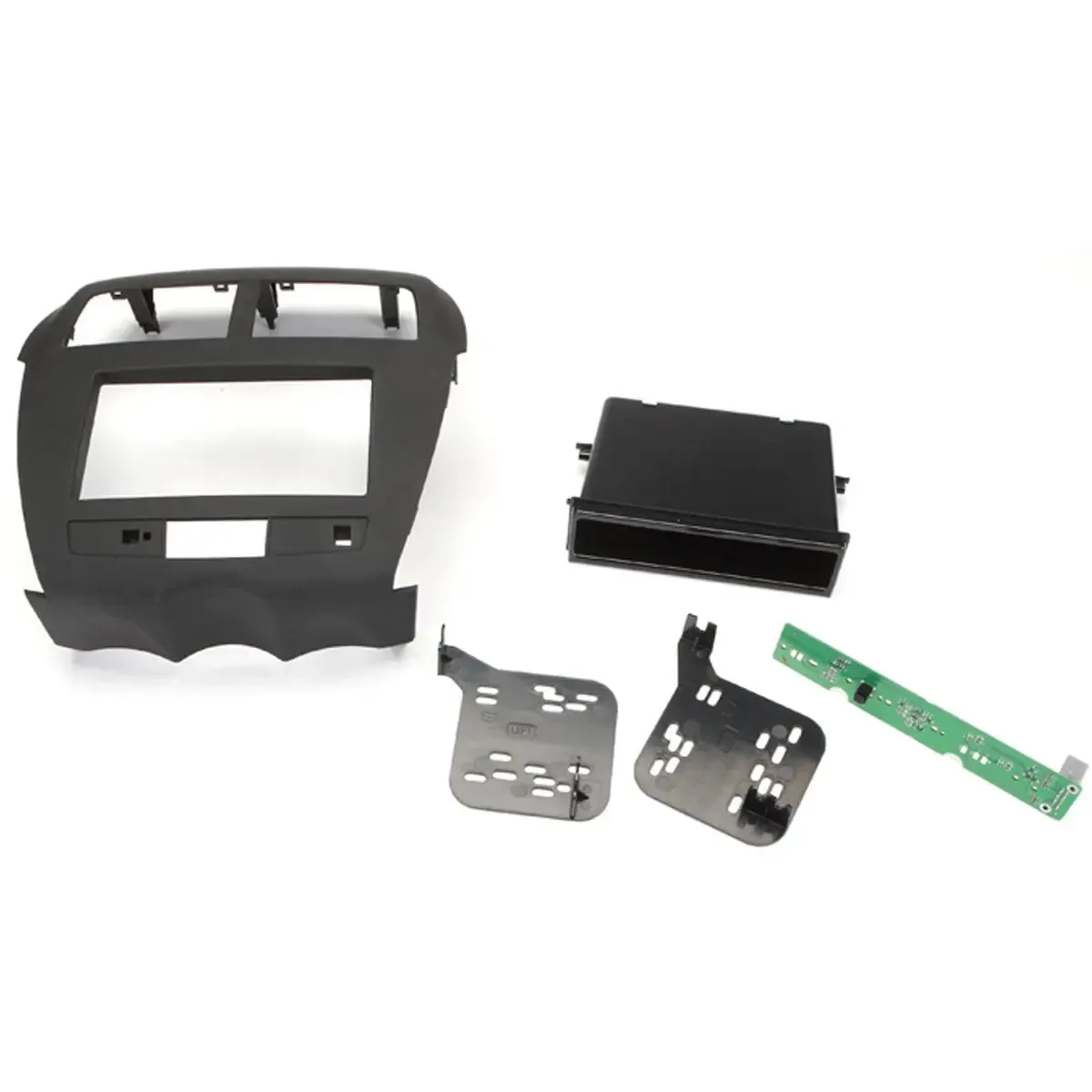 Metra 99-7014B 1 or 2 DIN Dash Kit with Harness for 2011-2014 Mitsubishi Outlander Sport Vehicles