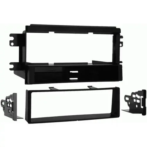 Metra 99-7318 Single DIN Dash Kit with Pocket for 2005-06 Kia Spectra