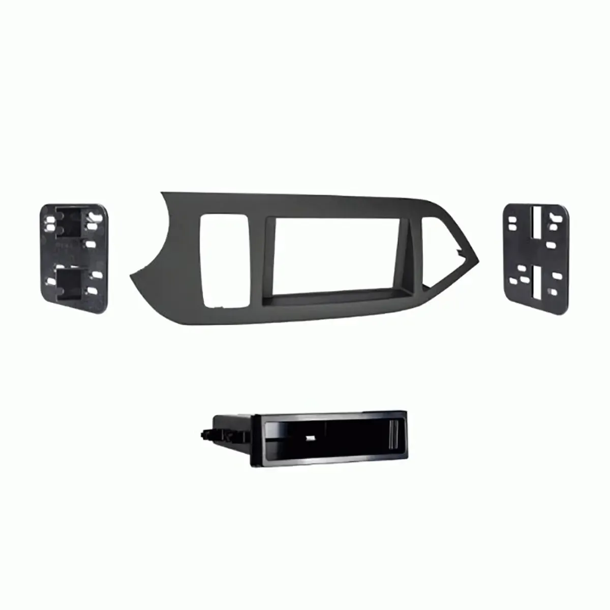 Metra 99-7370B 1/2 DIN Dash Installation Kit for Select 2015-Up Kia Picanto Vehicles