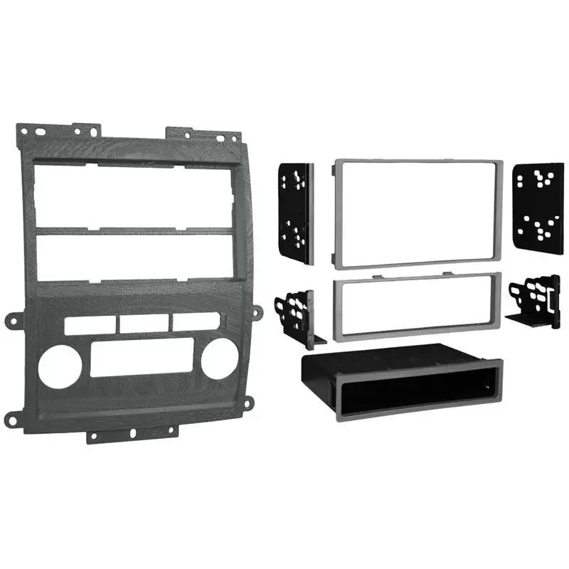 Metra 99-7428G Gray 1 or 2 DIN Dash Kit for Select 09-12 Nissan/Suzuki