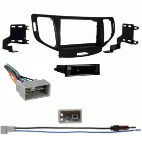 Metra 99-7805CH Single DIN Dash Kit for Acura TSX w/ Wire Harness & Antenna Adapter