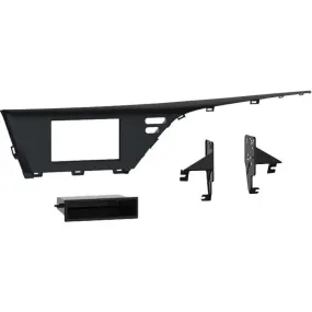 Metra 99-8266BLHG Single Double DIN Radio Dash Kit For Select Toyota Camry 18-19