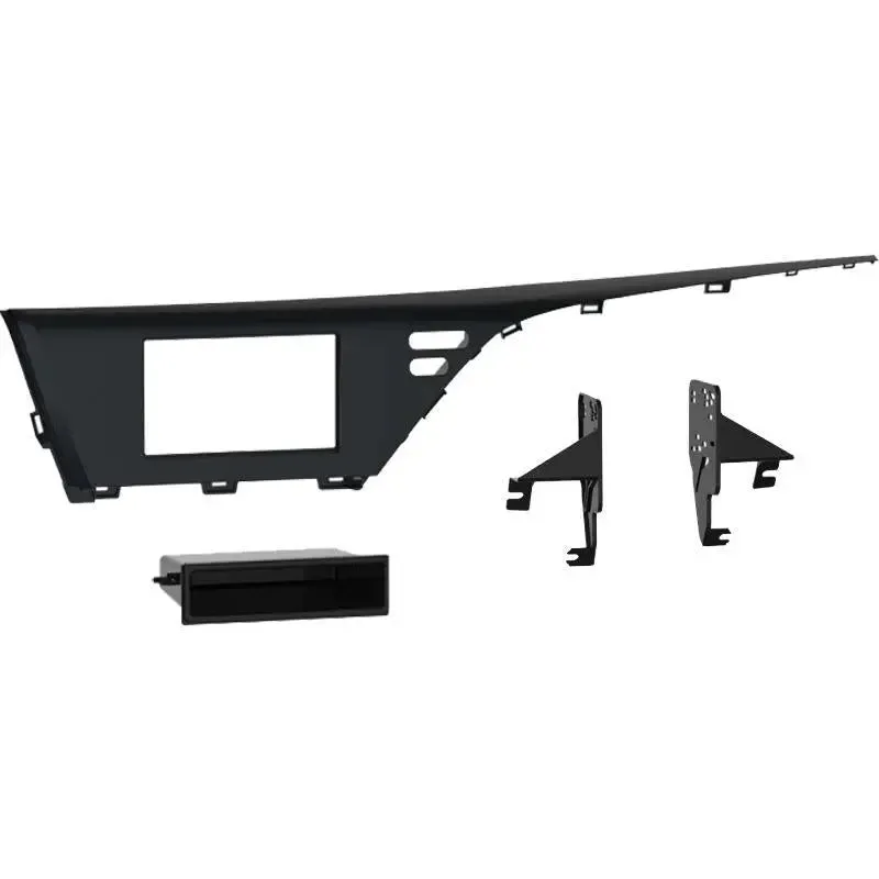 Metra 99-8266BLHG Single Double DIN Radio Dash Kit For Select Toyota Camry 18-19