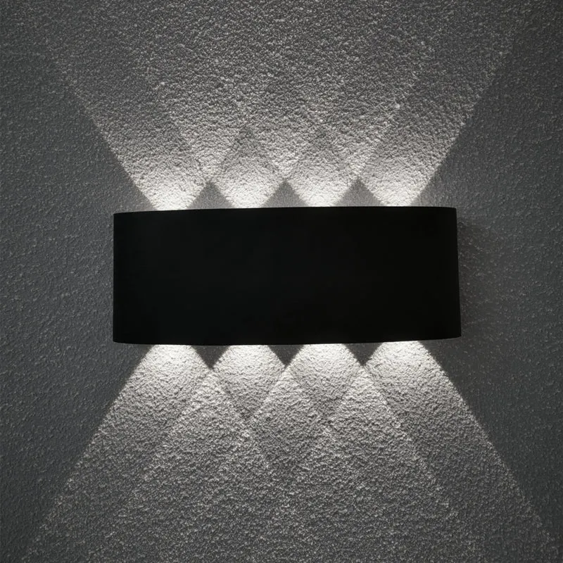 Modern Rectangular Aluminum Wall Lamp For Corridor Bedroom Staircase
