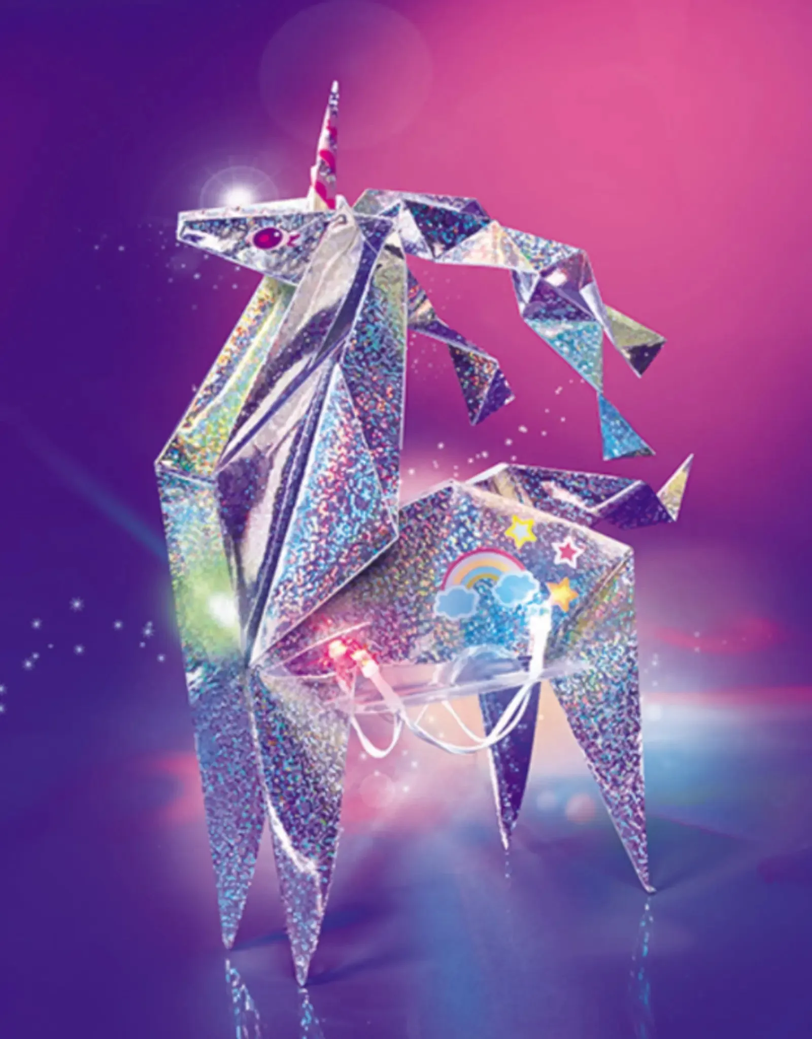 Origami _ Holographic Light-Up