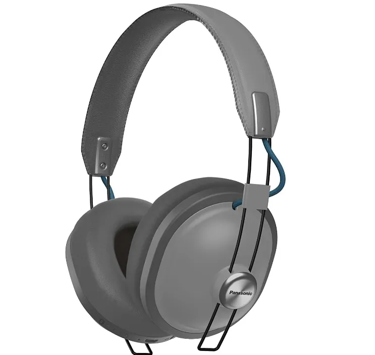 PANASONIC RP-HTX80BE-H Bluetooth Wireless Over-Ear Headphones - Grey