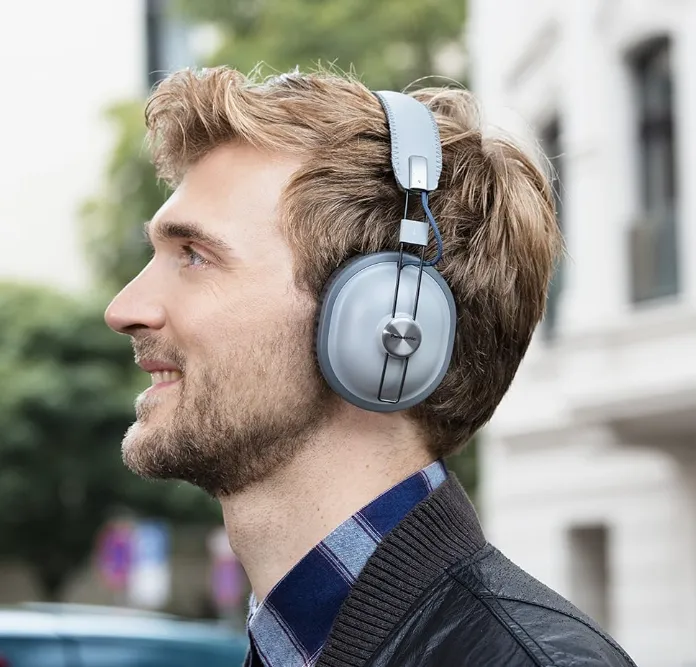 PANASONIC RP-HTX80BE-H Bluetooth Wireless Over-Ear Headphones - Grey
