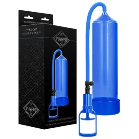 PUMPED - Comfort Beginner Penis Pump Trigger- Blue