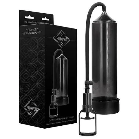 PUMPED - Comfort Beginner's Penis Pump Trigger - Black
