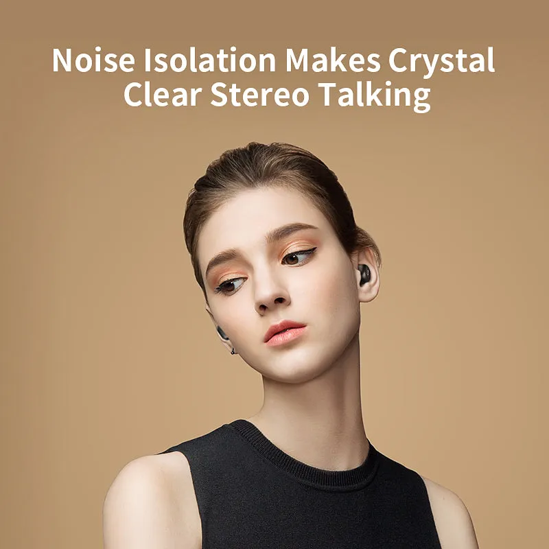 QCY QS2 TWS Bluetooth V5.0 Headphones 3D Stereo Sports Wireless Earphones with Dual Microphone