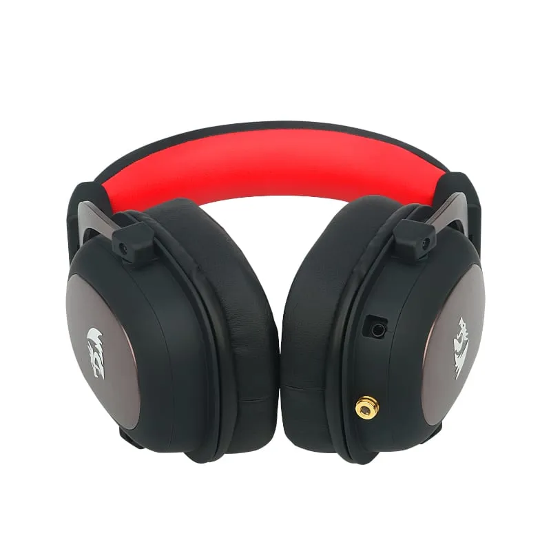 Redragon Zeus Usb|Virtual 7.1|2M Cable|3.5Mm Detachable Omnidirectional Boom Mic|53Mm Driver|Gaming Headset - Black