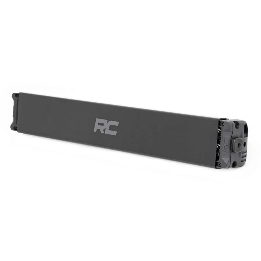 Rough Country Black Series LED Light Bar 20" Dual Row - Amber DRL | Universal