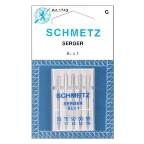 Schmetz Overlock BLX1 Needle Assorted 5 pack