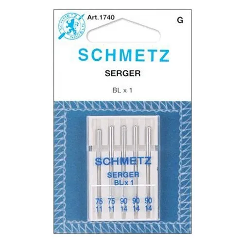 Schmetz Overlock BLX1 Needle Assorted 5 pack