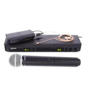 Shure BLX1288 COMBO With MX153 and SM58