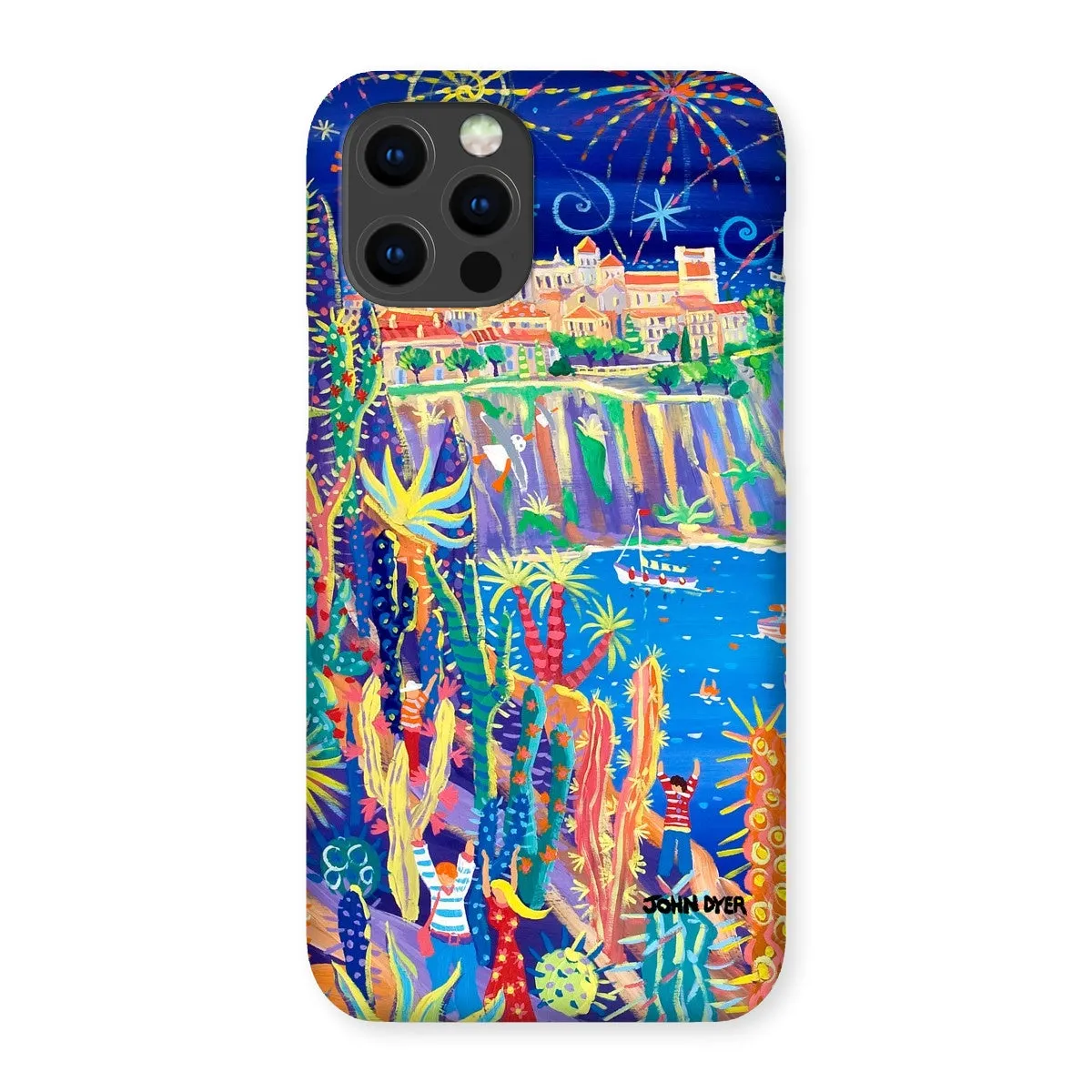 Snap Art Phone Case. Jardin Exotiques, Monaco. Artist John Dyer. Cornwall Art Gallery