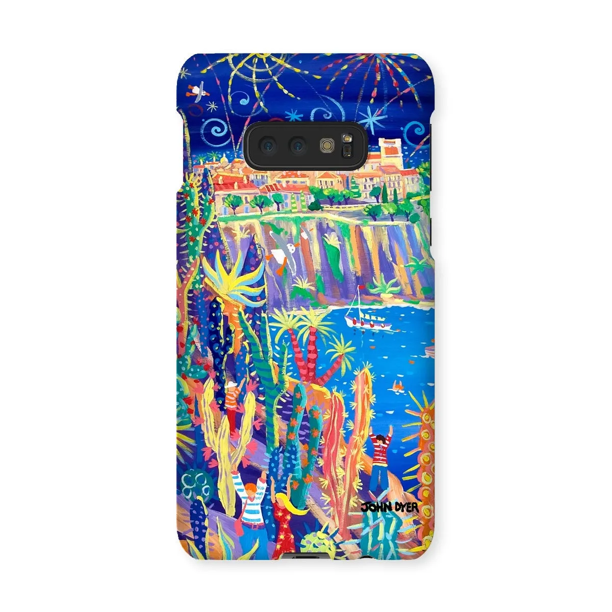 Snap Art Phone Case. Jardin Exotiques, Monaco. Artist John Dyer. Cornwall Art Gallery