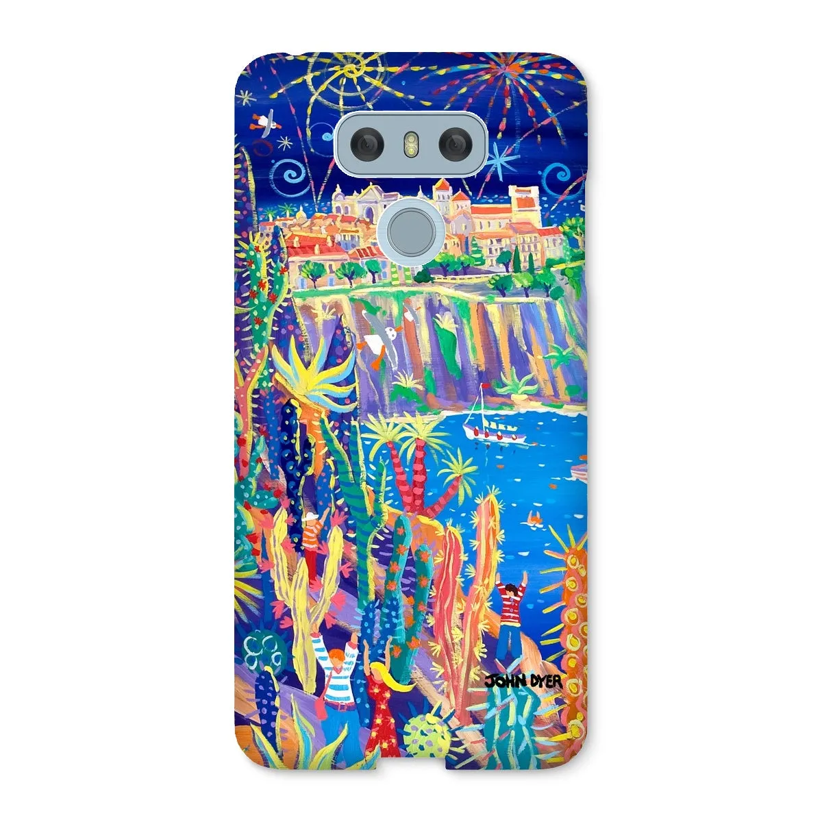Snap Art Phone Case. Jardin Exotiques, Monaco. Artist John Dyer. Cornwall Art Gallery