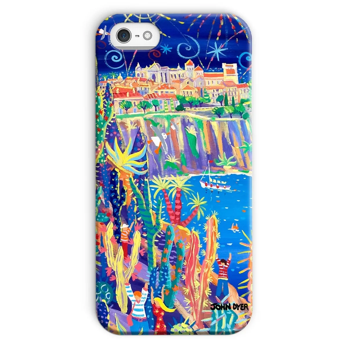 Snap Art Phone Case. Jardin Exotiques, Monaco. Artist John Dyer. Cornwall Art Gallery
