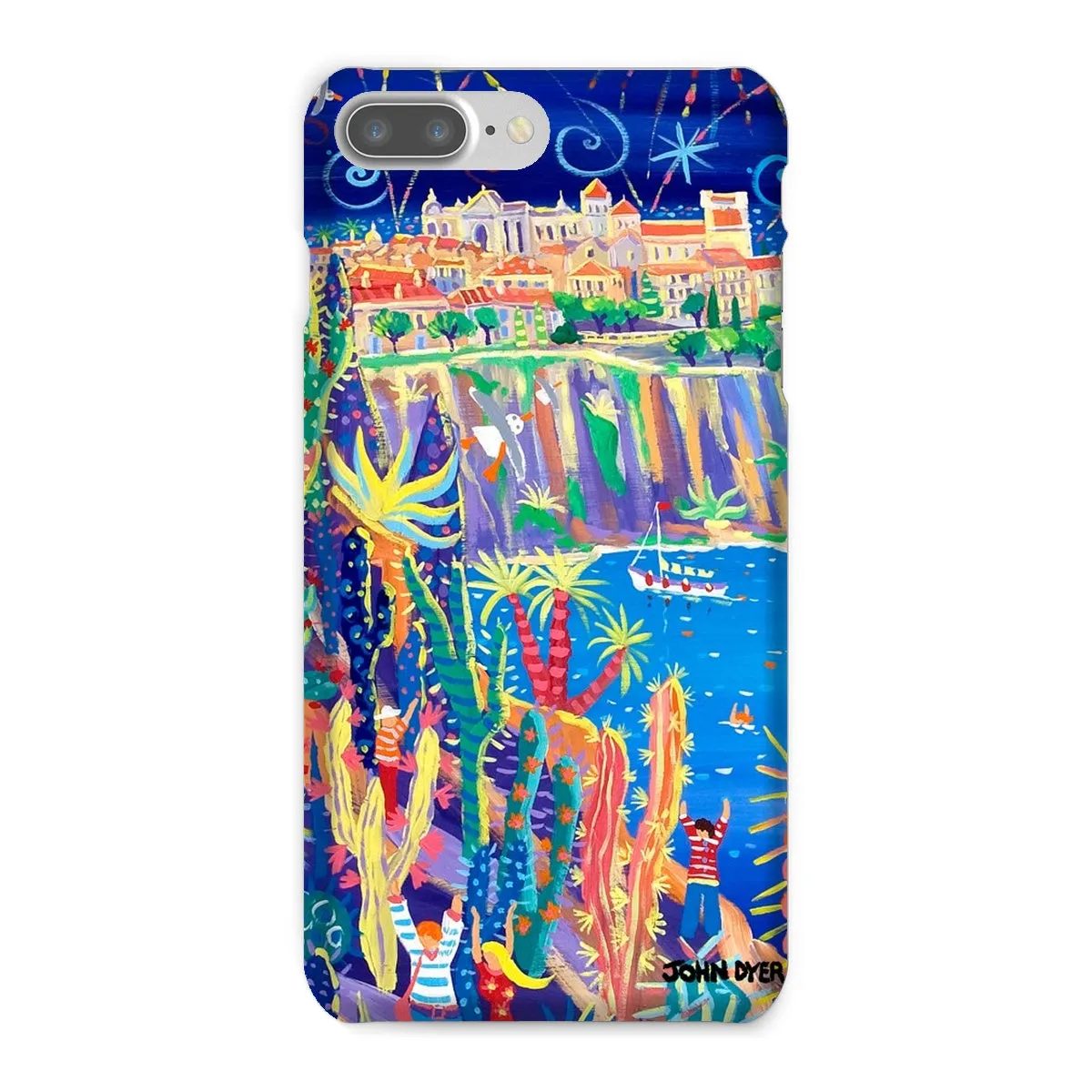 Snap Art Phone Case. Jardin Exotiques, Monaco. Artist John Dyer. Cornwall Art Gallery