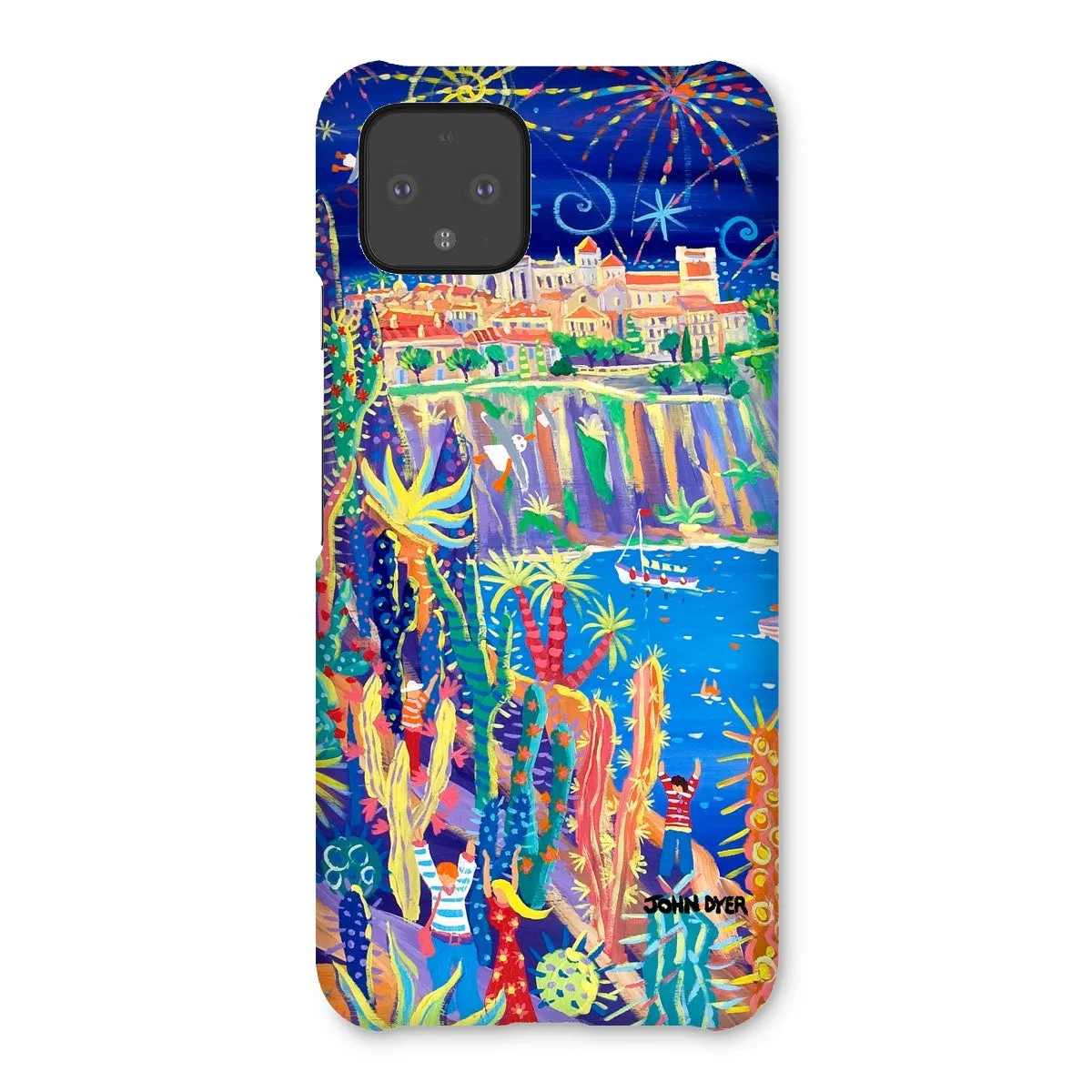 Snap Art Phone Case. Jardin Exotiques, Monaco. Artist John Dyer. Cornwall Art Gallery