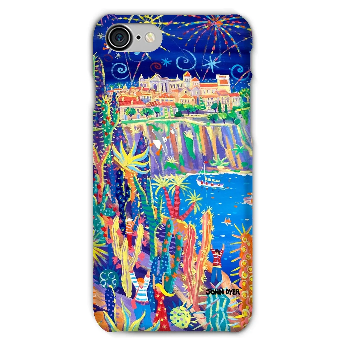 Snap Art Phone Case. Jardin Exotiques, Monaco. Artist John Dyer. Cornwall Art Gallery