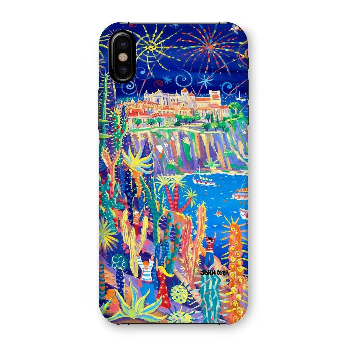 Snap Art Phone Case. Jardin Exotiques, Monaco. Artist John Dyer. Cornwall Art Gallery