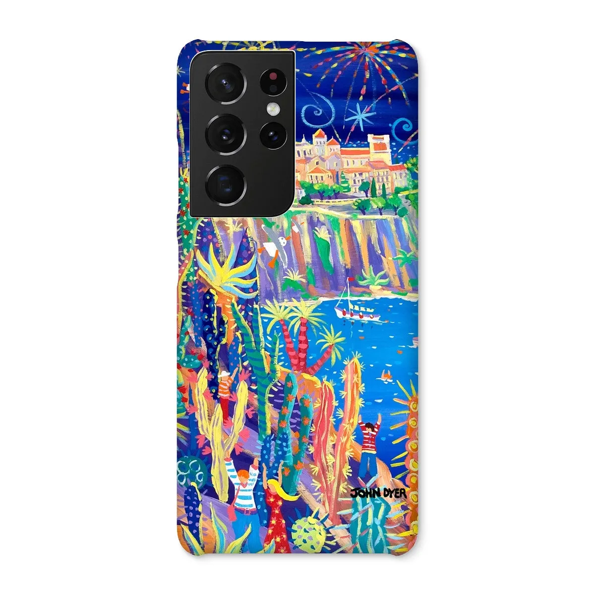 Snap Art Phone Case. Jardin Exotiques, Monaco. Artist John Dyer. Cornwall Art Gallery