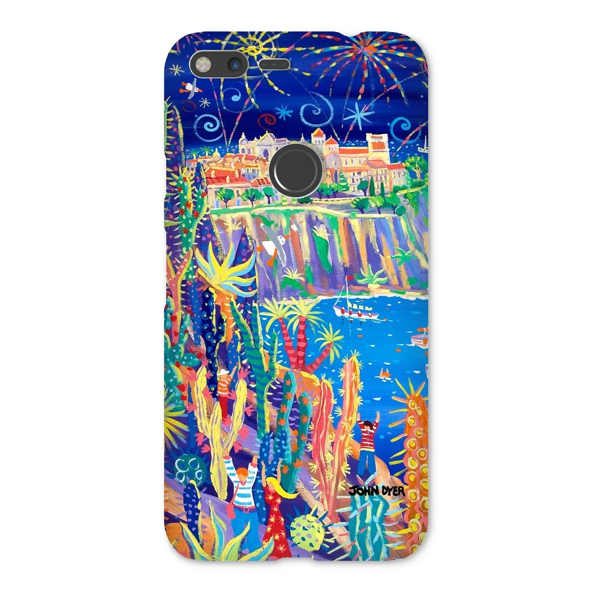 Snap Art Phone Case. Jardin Exotiques, Monaco. Artist John Dyer. Cornwall Art Gallery