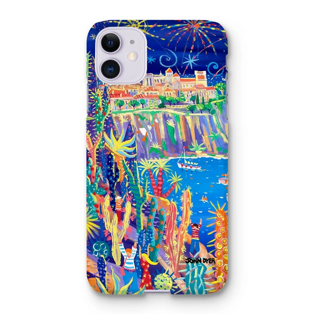 Snap Art Phone Case. Jardin Exotiques, Monaco. Artist John Dyer. Cornwall Art Gallery