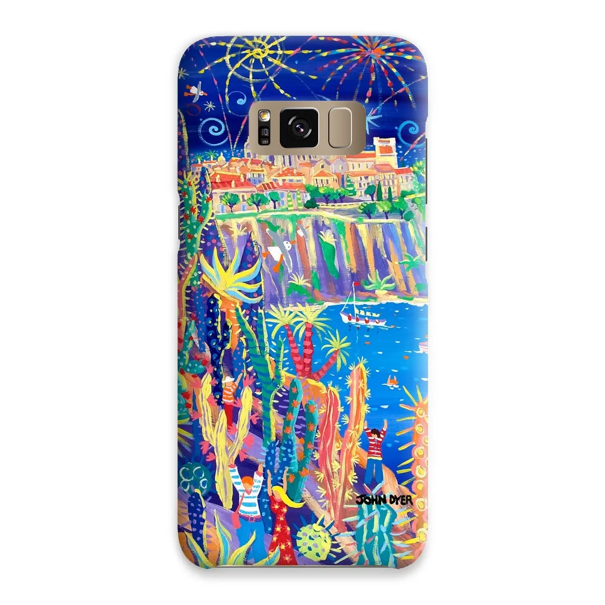 Snap Art Phone Case. Jardin Exotiques, Monaco. Artist John Dyer. Cornwall Art Gallery