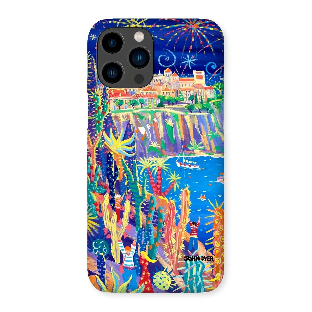 Snap Art Phone Case. Jardin Exotiques, Monaco. Artist John Dyer. Cornwall Art Gallery