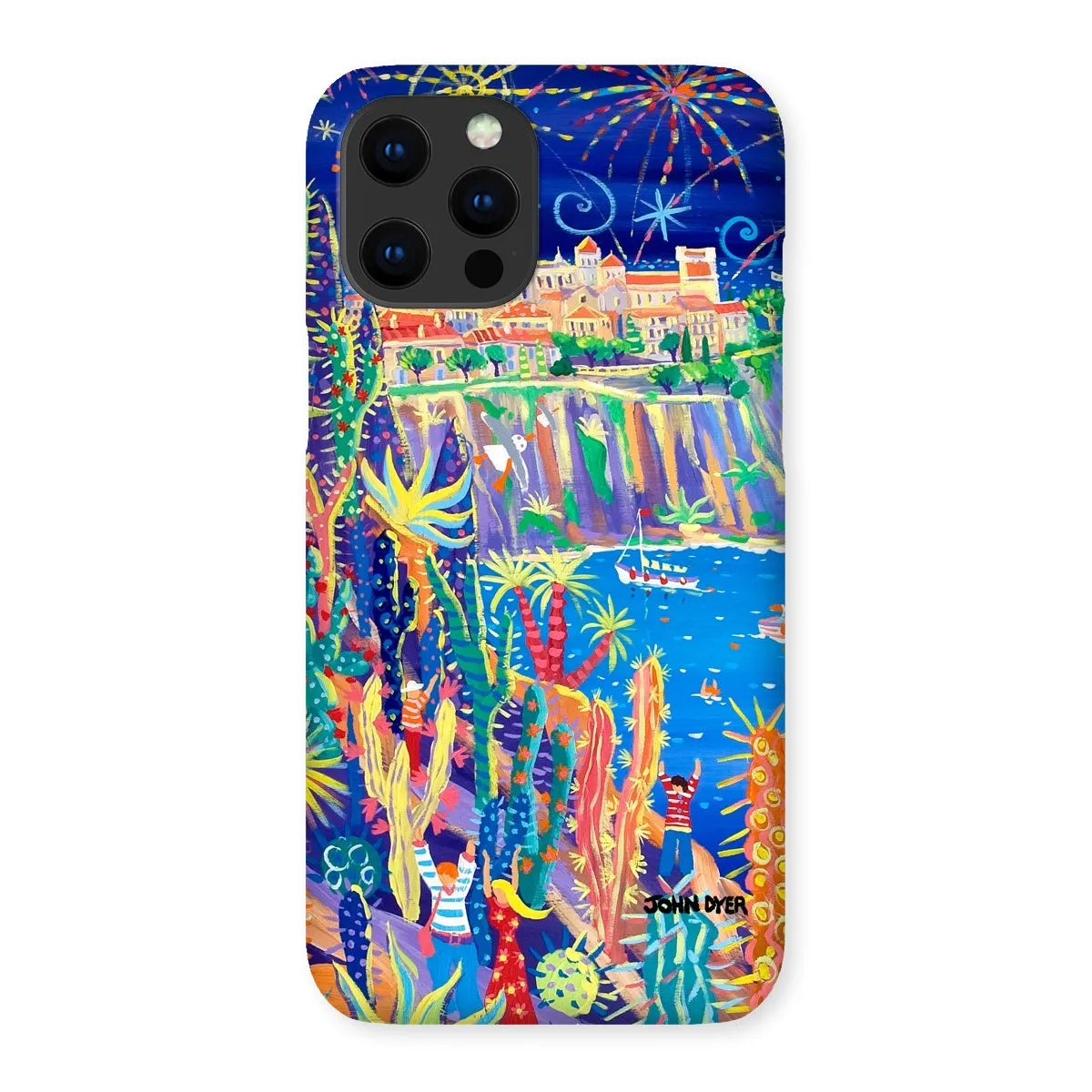Snap Art Phone Case. Jardin Exotiques, Monaco. Artist John Dyer. Cornwall Art Gallery