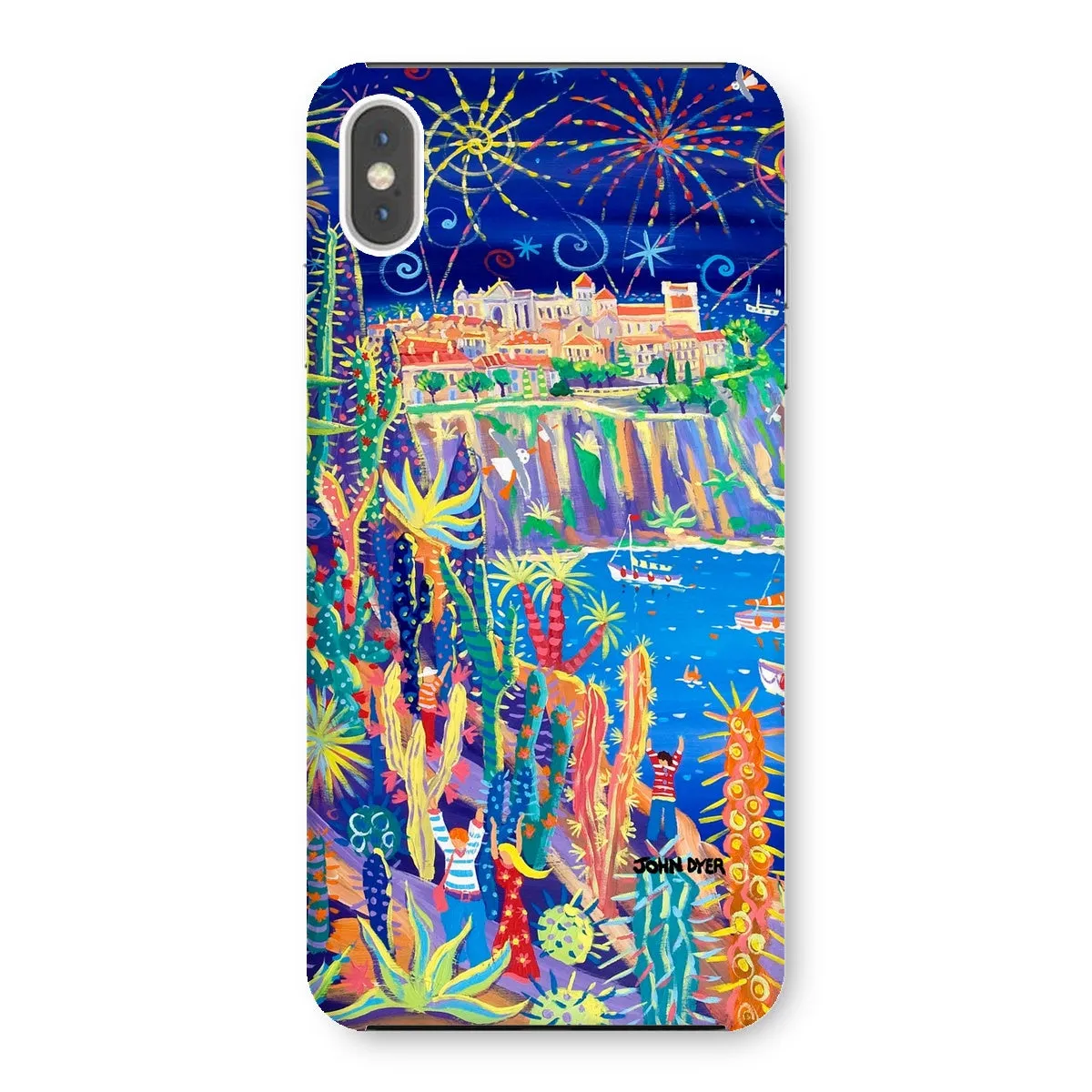 Snap Art Phone Case. Jardin Exotiques, Monaco. Artist John Dyer. Cornwall Art Gallery