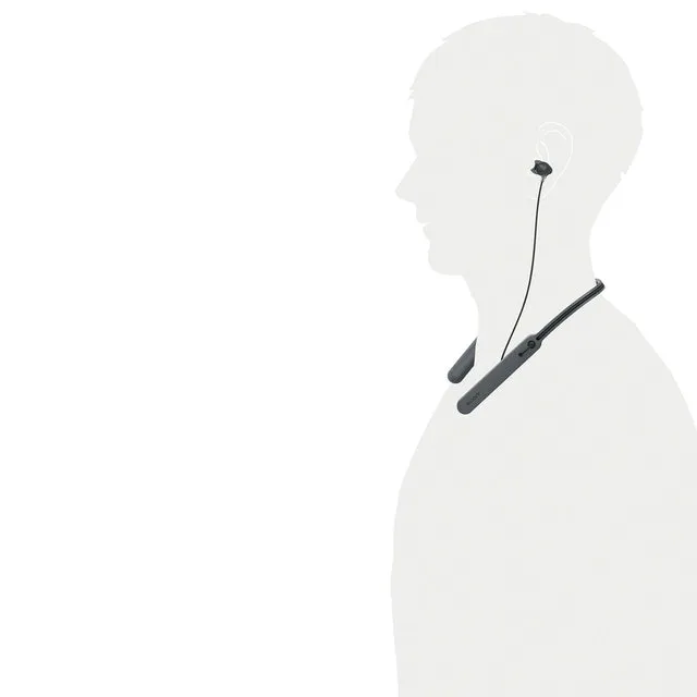 Sony In-Ear Bluetooth Headphones - Black (WI-C400B)